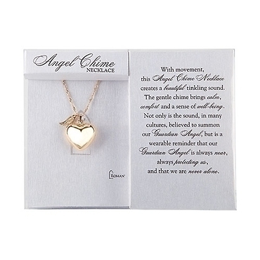 Angel Chime Necklace-Gold