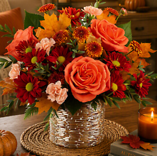 Chic Copper Bouquet