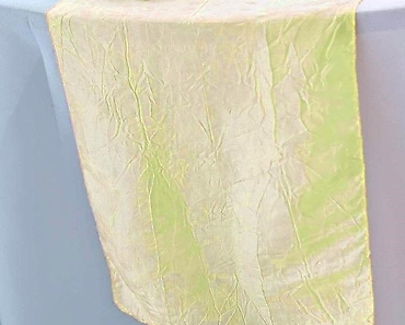 Yellow Crinkle Runner - Rental