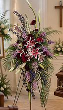 Serenity & Grace Standing Easel Spray