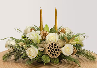 Golden Heart Centerpiece