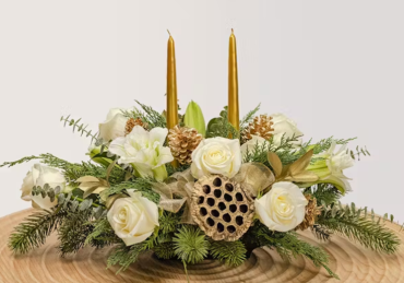 Golden Heart Centerpiece