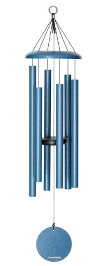 Corinthian Bells 36-inch Windchime Sky Blue