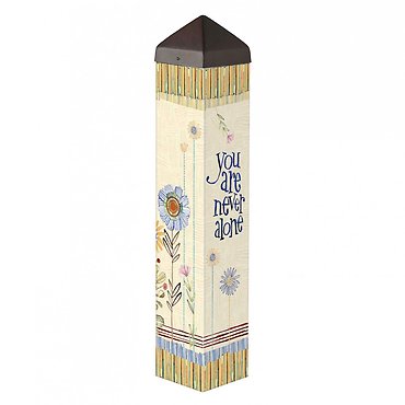 You are Never Alone 20\" Art Pole