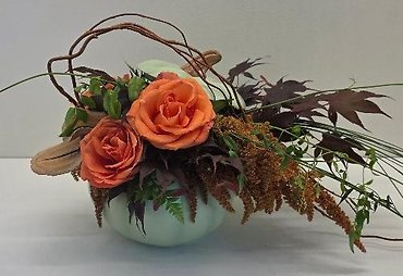 Ceramic Pumpkin With Style