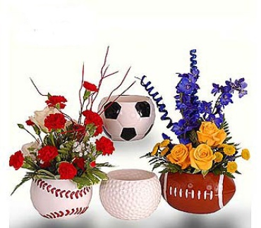 Sports Themed Arrangement