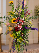 Garden Meadow Celebration Easel Spray