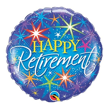 Happy Retirement Mylar