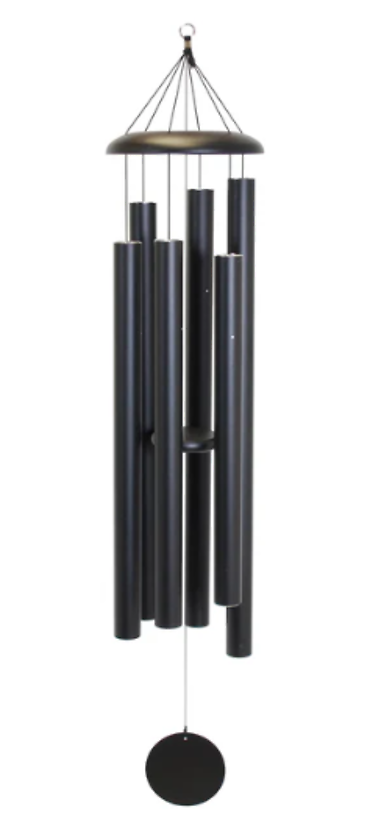 Corinthian Bells 65\" Windchime Black