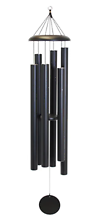 Corinthian Bells 65\" Windchime Black