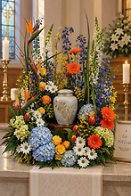 Memorial Urn Wreath