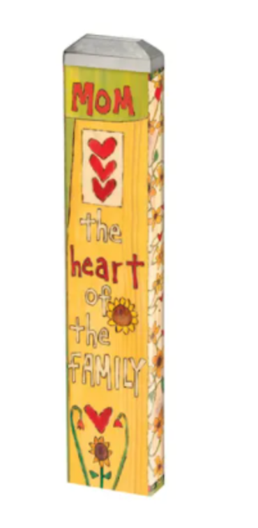 Heart of the Family 13\" Mini Art Pole