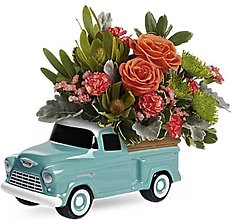 Chevy Trucking Blossoms Bouquet