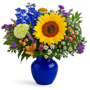 Blue Skies Bouquet