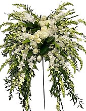 Angel Wings Easel Arrangement