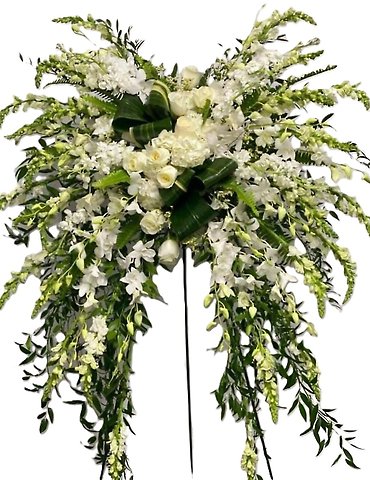 Angel Wings Easel Arrangement