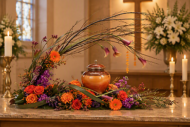 Elegant Urn Surround