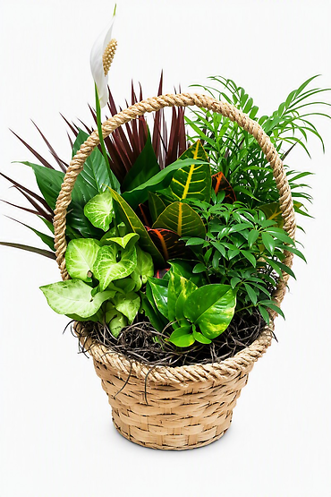 Braided Basket Planter