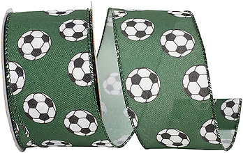 Soccer Printed Ribbon