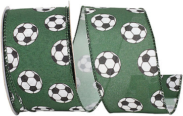 Soccer Printed Ribbon