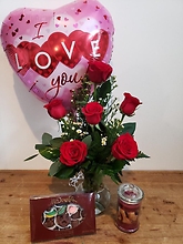 Romance Package 6 Roses