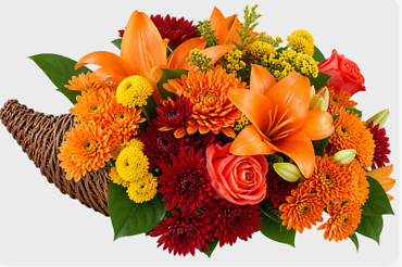 Bouquet of Blessings Cornucopia