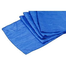 Accordion Crinkle Taffeta Table Runner - Royal Blue - Rental