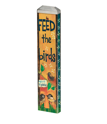 Bird Friends 13\" Mini Art Pole