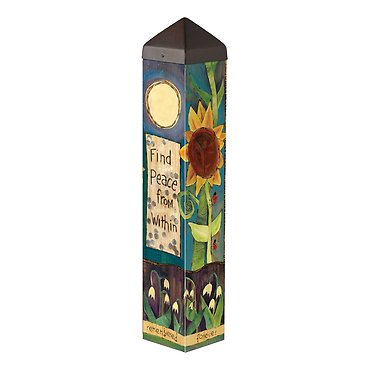 Find Peace 20\" Art Pole