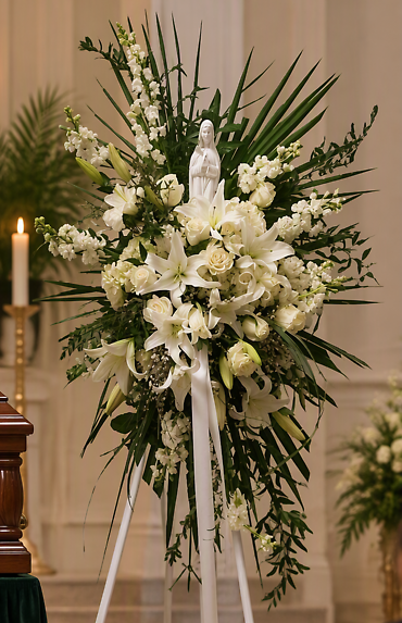 Blessed Mother Tribute Easel