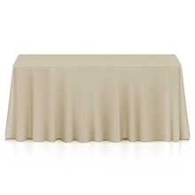 90 x 132 Beige Polyester