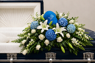 Lions Football Fan Casket Spray