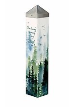 In Memory of Dad 20\" Art Pole