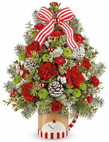 Teleflora\'s Send A Hug Merry Reindeer Tree