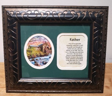 Father Framed Pictured