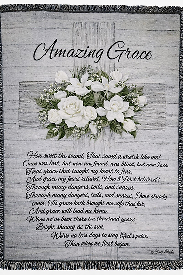 Amazing Grace Throw