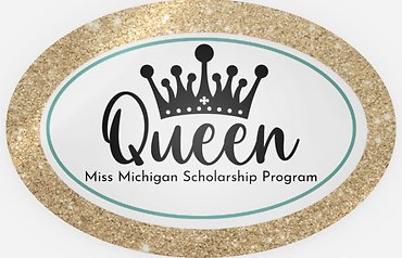 Miss Michigan Queen Decal - Add To Any Bouquet