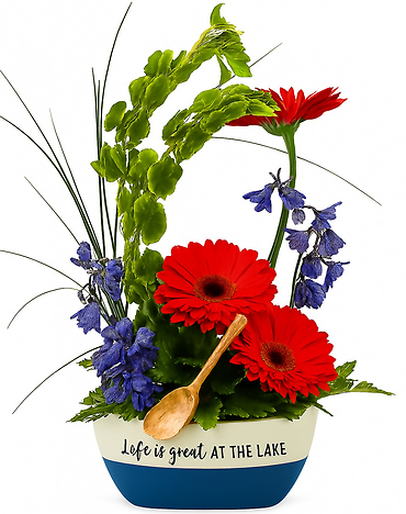 Life At The Lake Is Great Bouquet