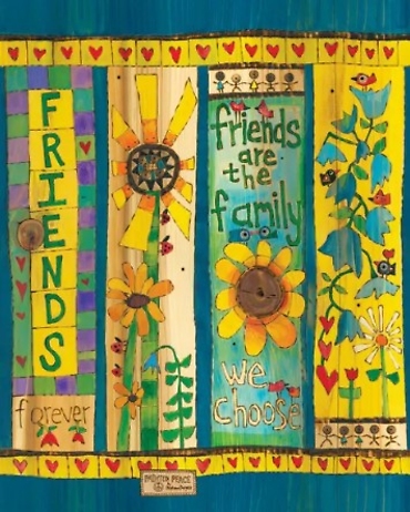 Friends 20\" Art Pole