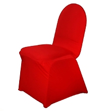 Red Spandex Chair Covers