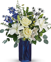 Calming Cobalt Bouquet