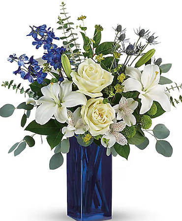 Calming Cobalt Bouquet