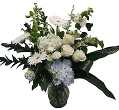 All White Elegant Bouquet
