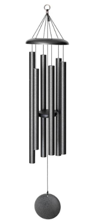 Corinthian Bells Wind Chime 44\" Scale of C Silver Vein