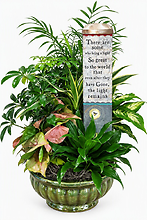 Sympathy Peace Pole Planter