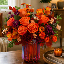 Amber Glow Bouquet