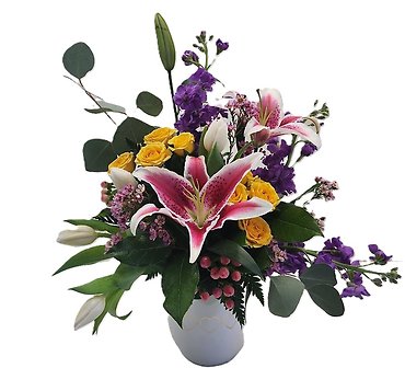 Triple Heart Bouquet
