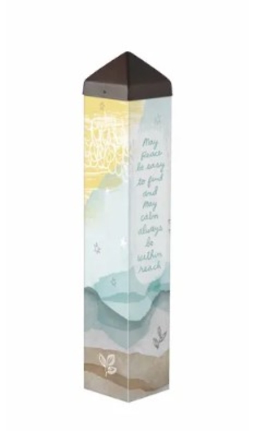 Peace and Calm 20\" Art pole