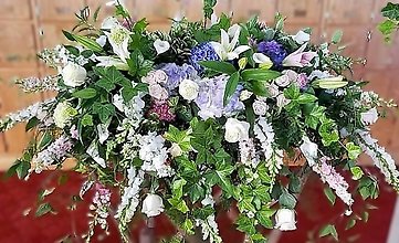 Great Garden Casket Spray