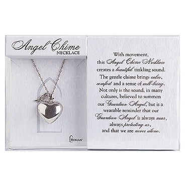 Angel Chime Necklace-Silver
